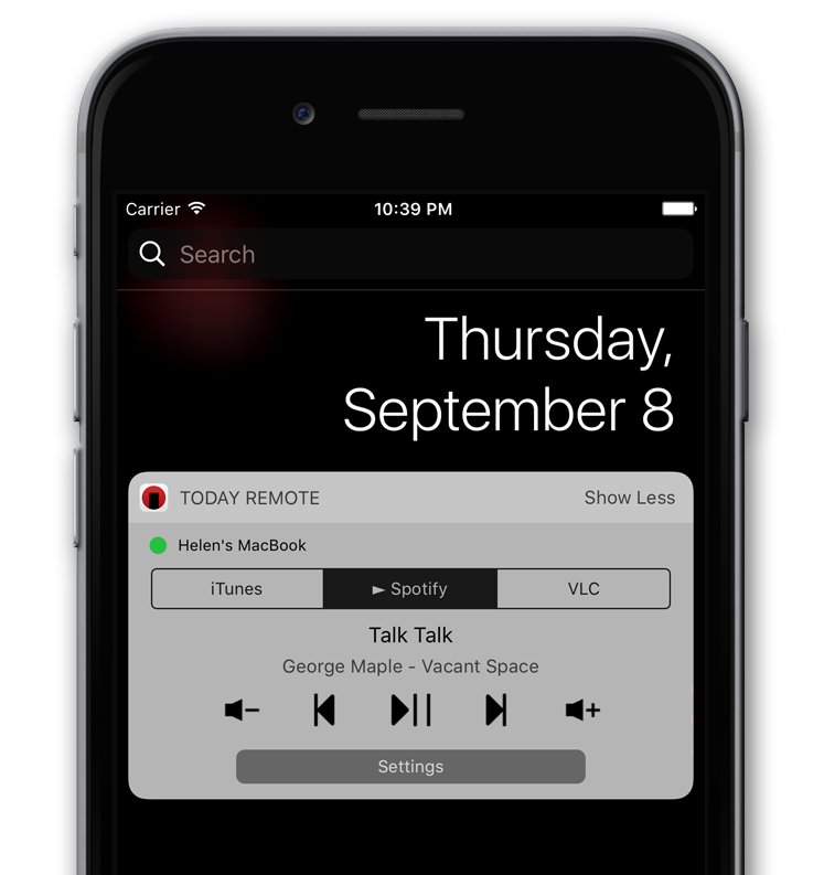 remote control for mac iphone